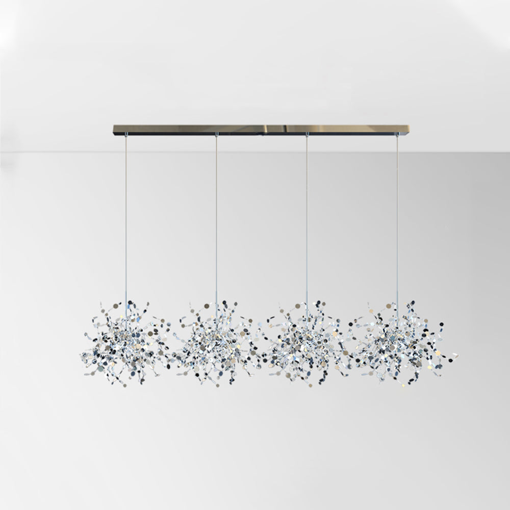 Olivia Artsy Classy Cluster Fireworks Pendant Light, Stainless steel - Lamp Copper
