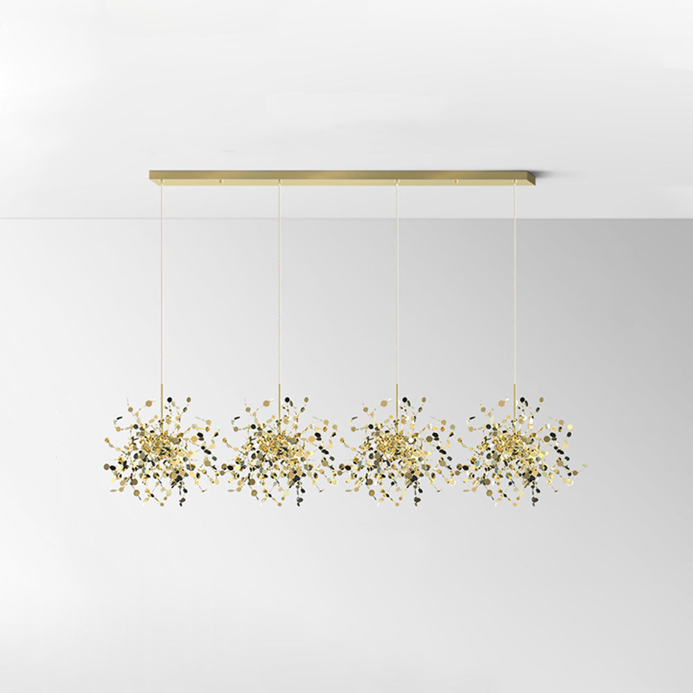 Olivia Artsy Classy Cluster Fireworks Pendant Light, Stainless steel - Lamp Copper