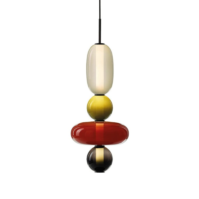 Syro Pendant Light Candied Glass - Lamp Copper