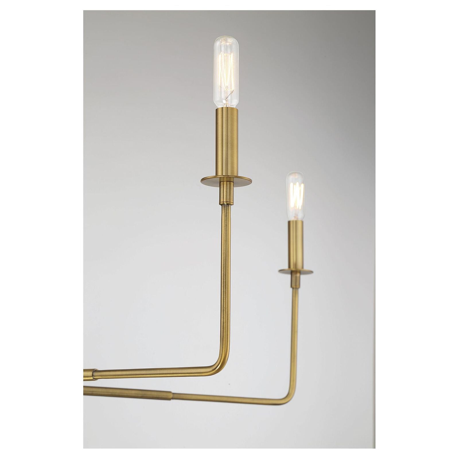 Blikuvyi Modern Industrial Minimalist Metal Chandelier - Lamp Copper