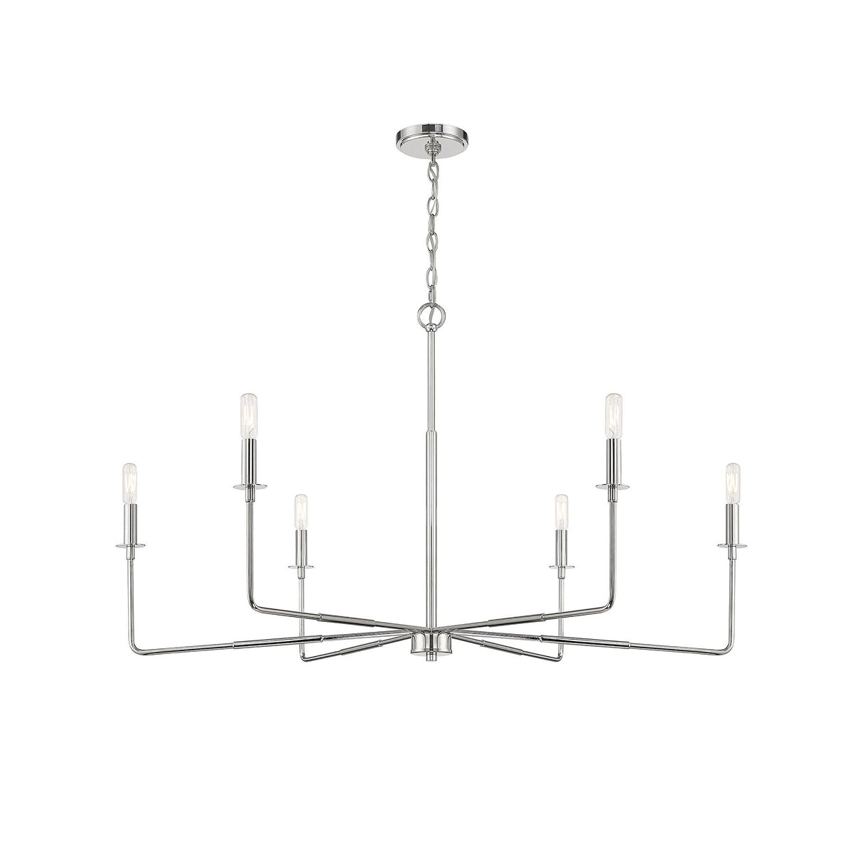 Blikuvyi Modern Industrial Minimalist Metal Chandelier - Lamp Copper