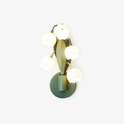 Aelis Natural Orchid Indoor Wall Lamp - Lamp Copper