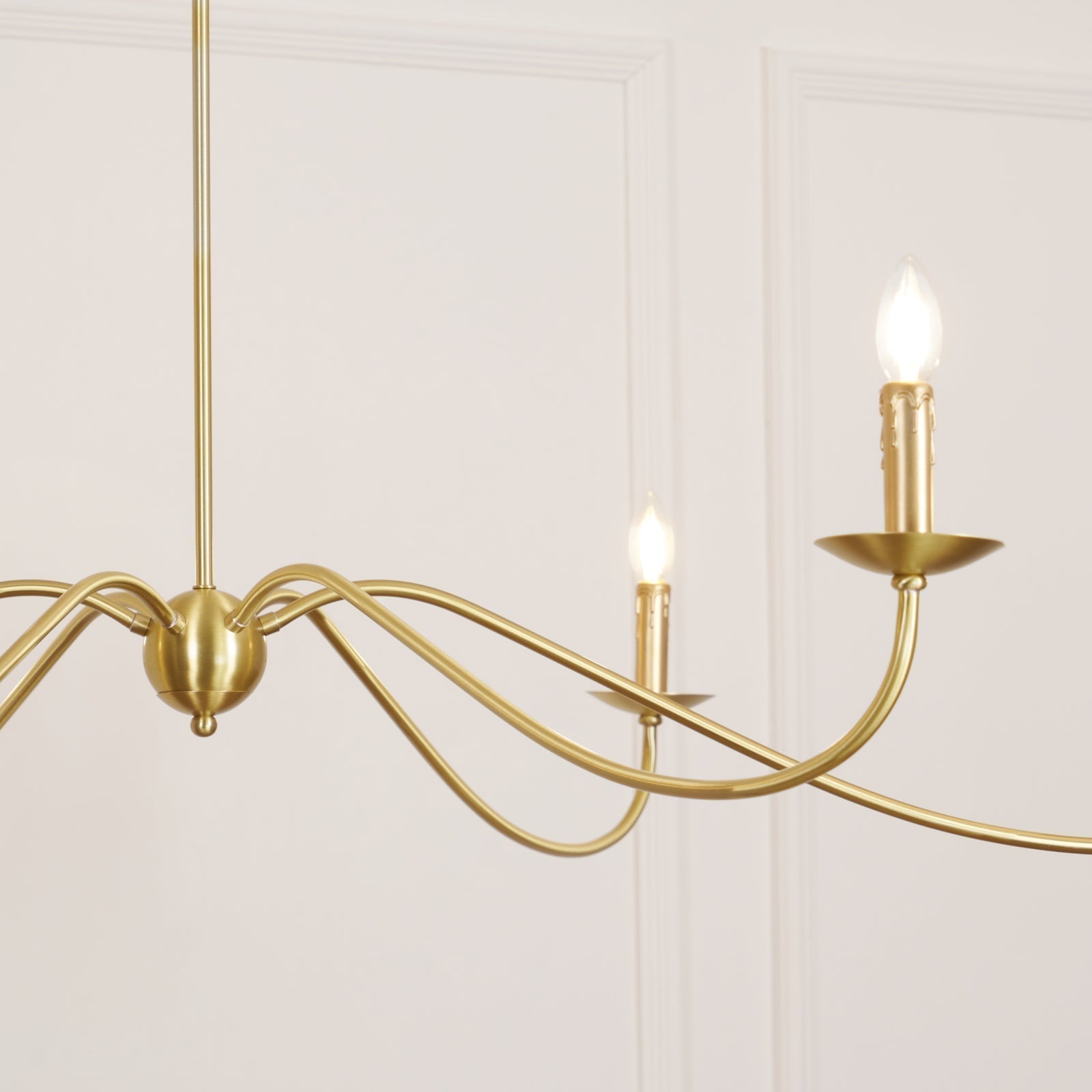 Alfred Chandeliers Candle-style Farmhouse - Lamp Copper
