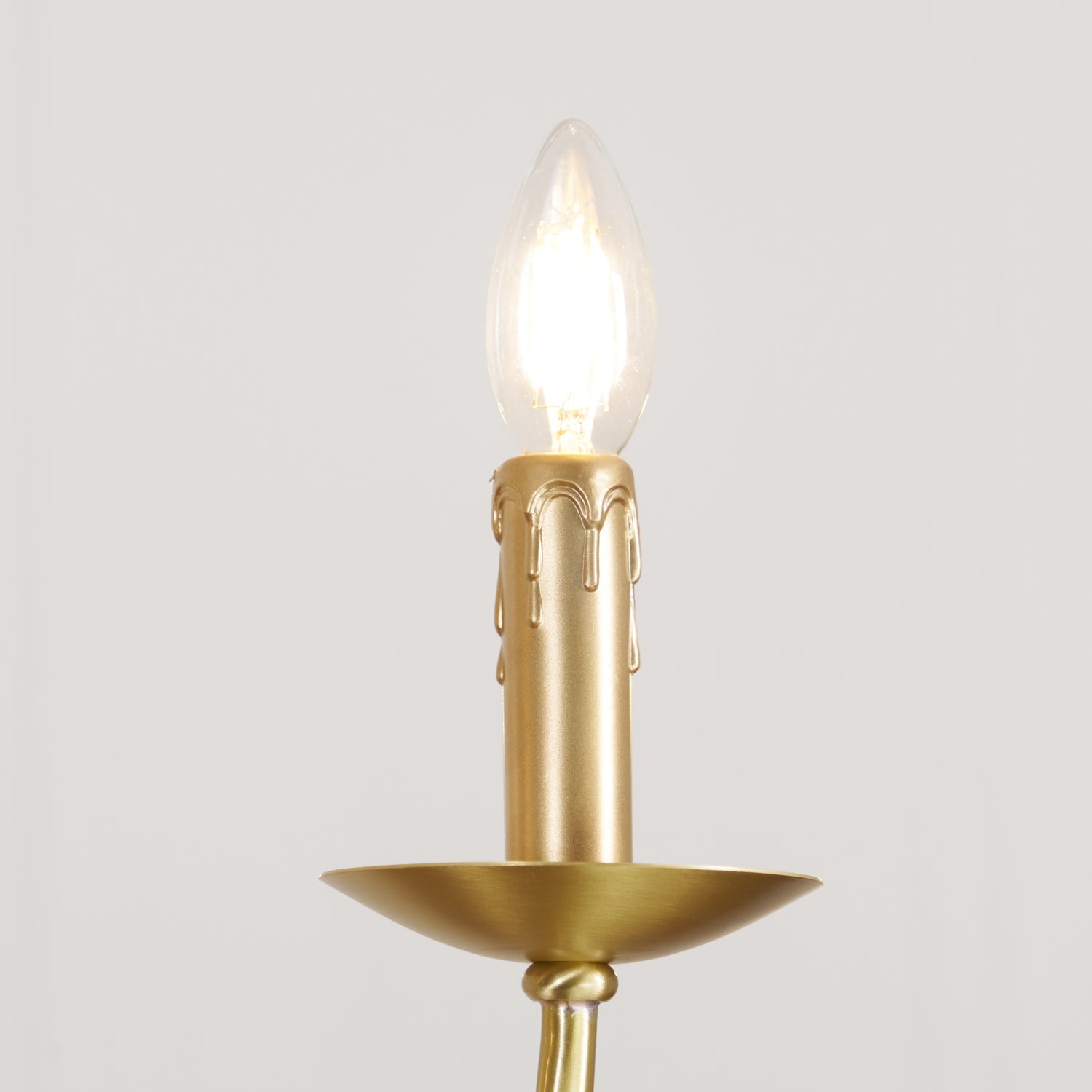 Alfred Chandeliers Candle-style Farmhouse - Lamp Copper
