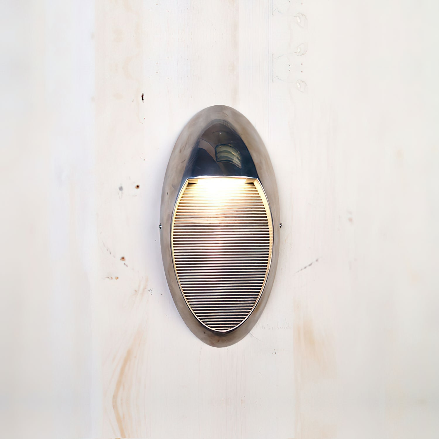 Avrinor Vintage Outdoor Metal Glass Wall Lamp - Lamp Copper