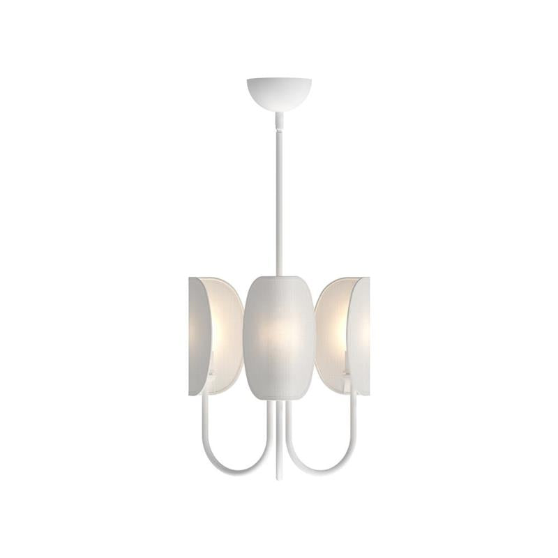 Unoryra Traditional Leaf Brass Fabric Chandelier - Lamp Copper