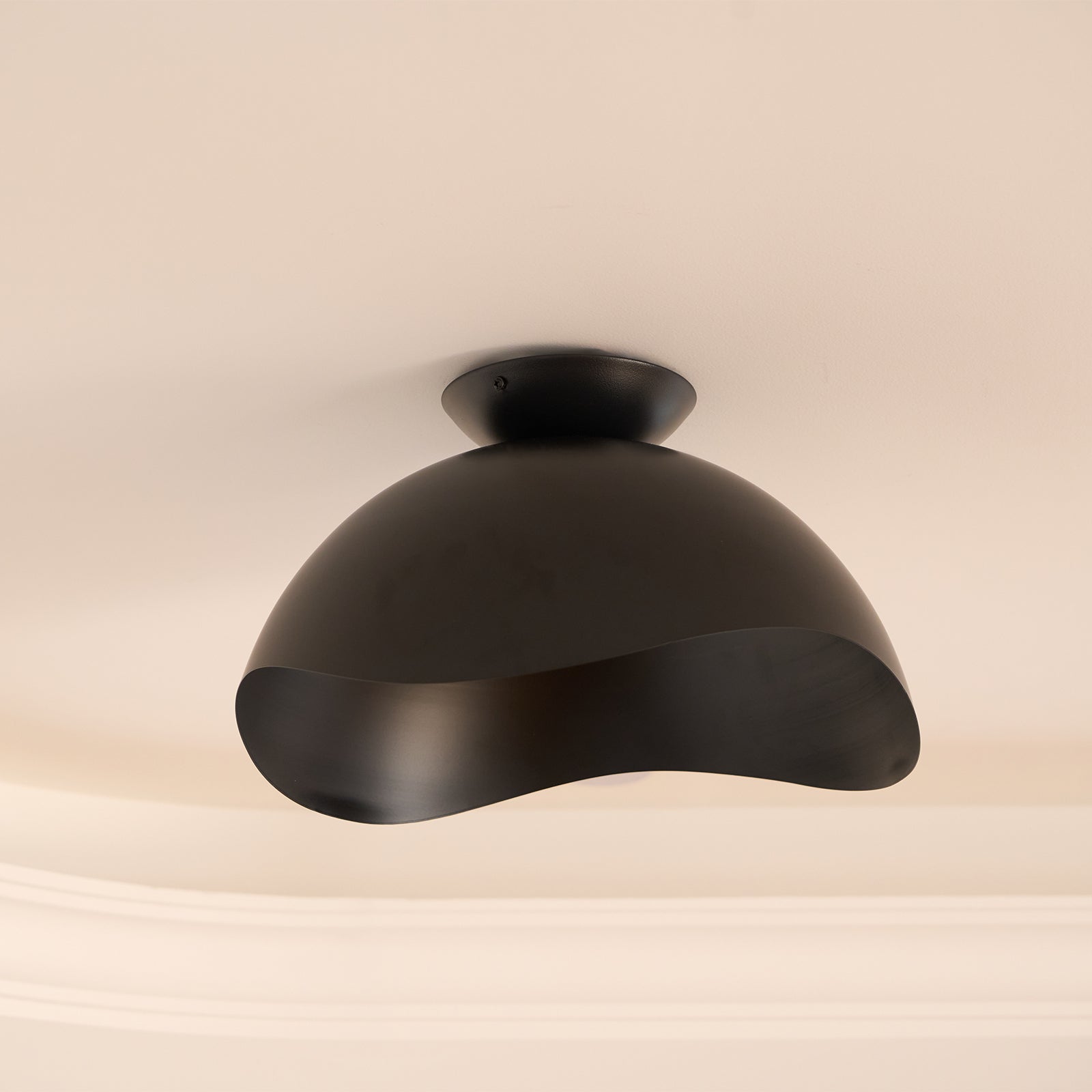 Myox Bowl Wave Ceiling Light - Lamp Copper
