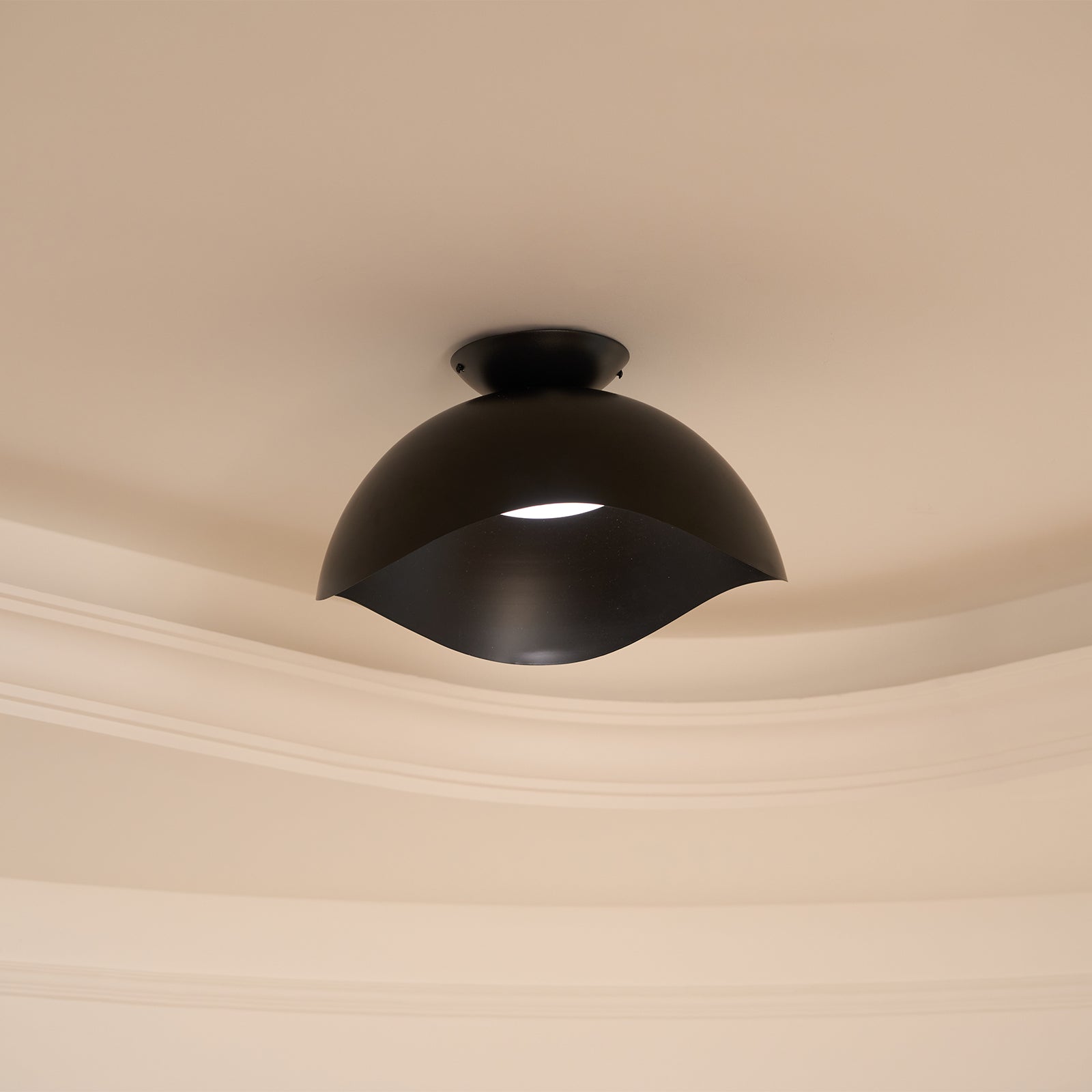 Myox Bowl Wave Ceiling Light - Lamp Copper