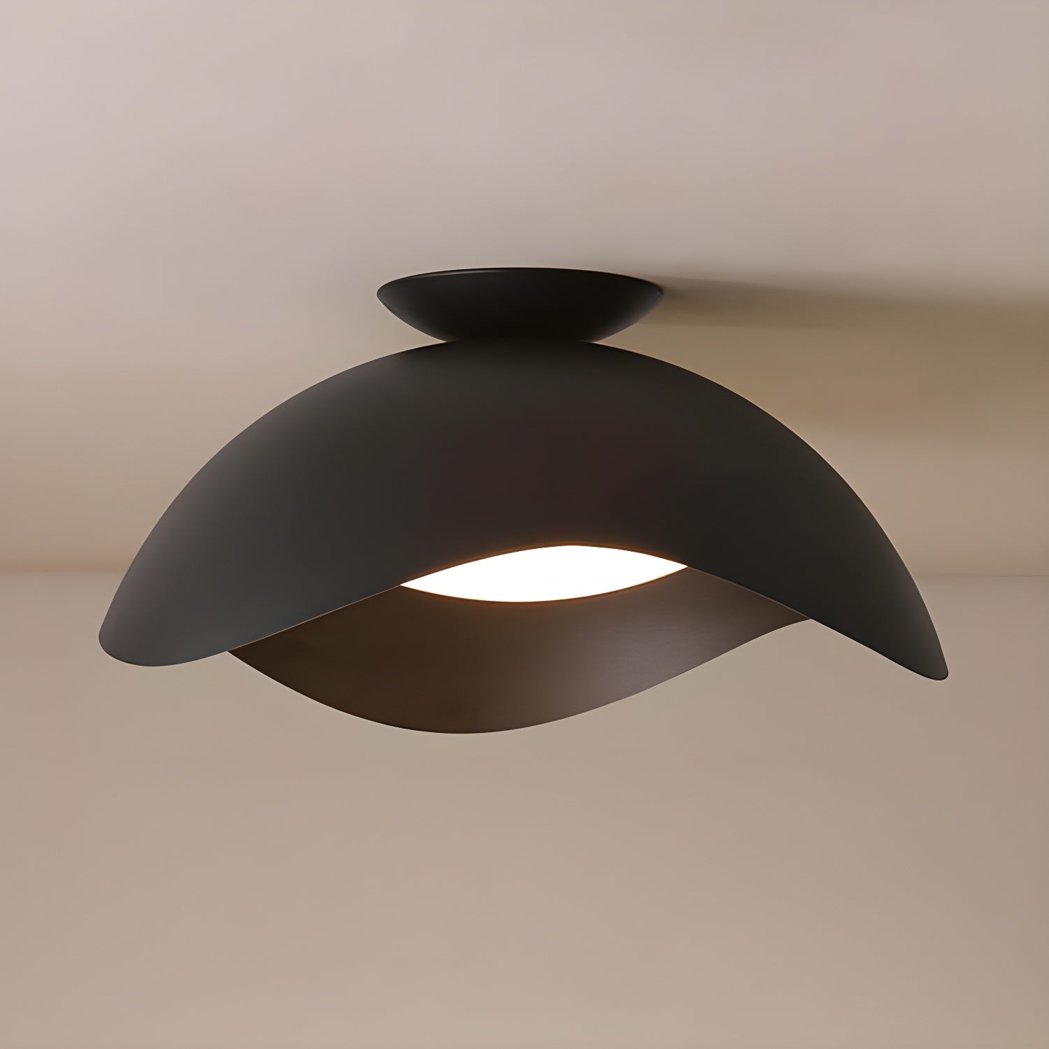 Myox Bowl Wave Ceiling Light - Lamp Copper