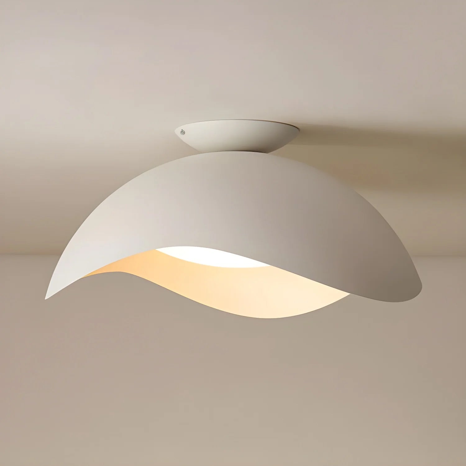 Myox Bowl Wave Ceiling Light - Lamp Copper