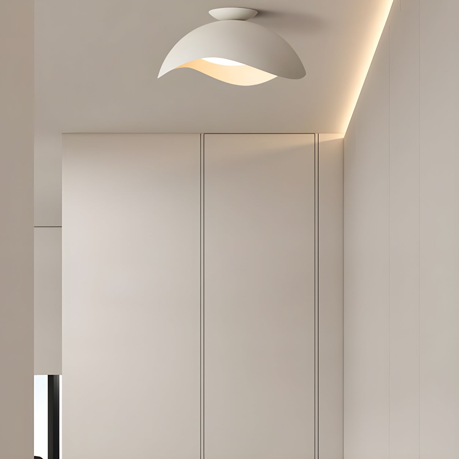 Myox Bowl Wave Ceiling Light - Lamp Copper