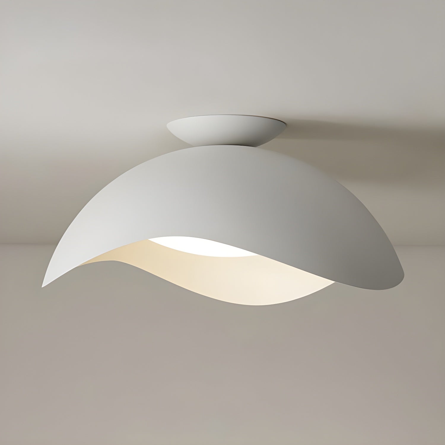 Myox Bowl Wave Ceiling Light - Lamp Copper