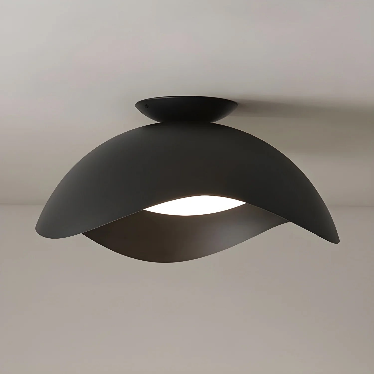 Myox Bowl Wave Ceiling Light - Lamp Copper