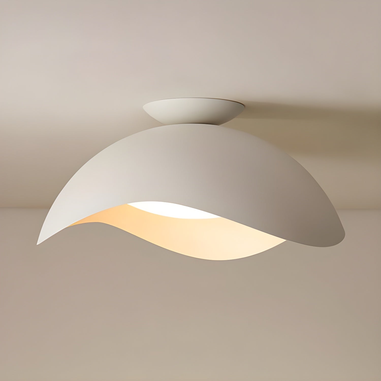 Myox Bowl Wave Ceiling Light - Lamp Copper