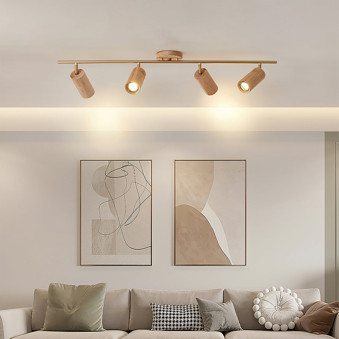 Arthur Ceiling Light Spotlight - Lamp Copper