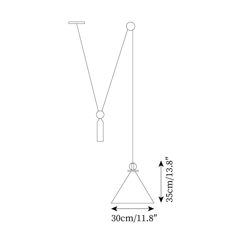 Covine Multi-Shape Adjustable Pendant Light - Lamp Copper