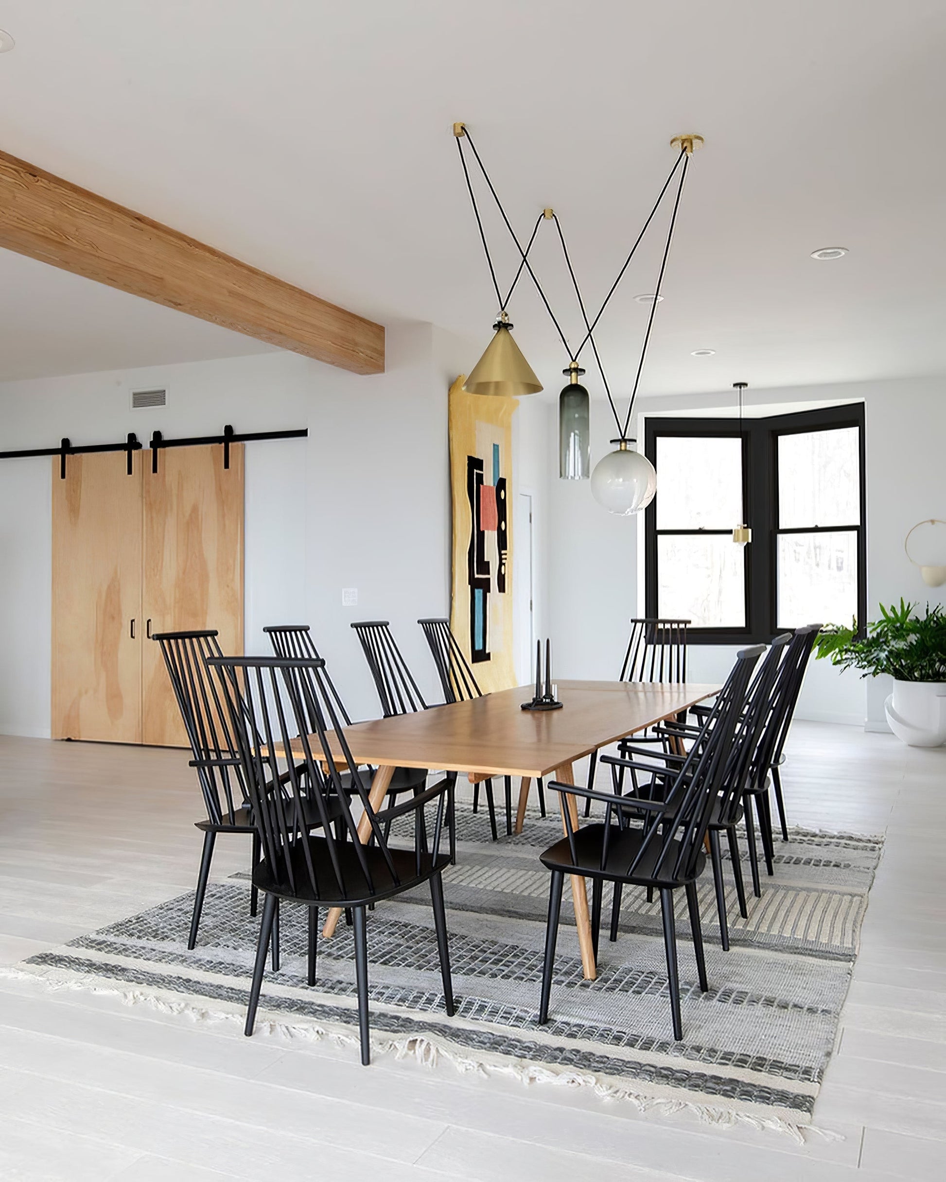 Covine Multi-Shape Adjustable Pendant Light - Lamp Copper