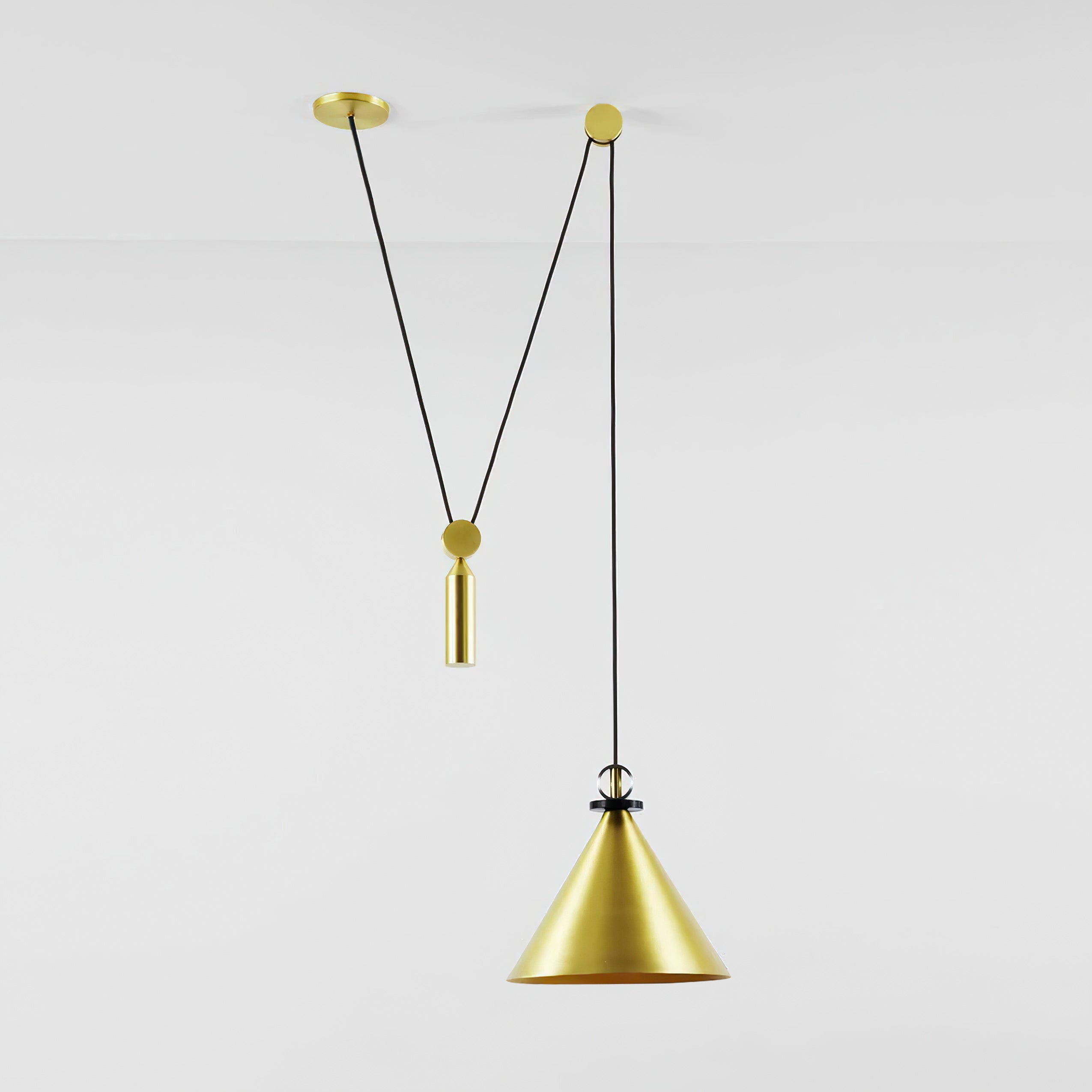 Covine Multi-Shape Adjustable Pendant Light - Lamp Copper