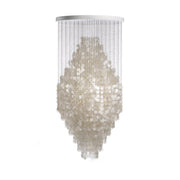 Idoris Postmodern Luxury Waterfall Metal Chandelier - Lamp Copper