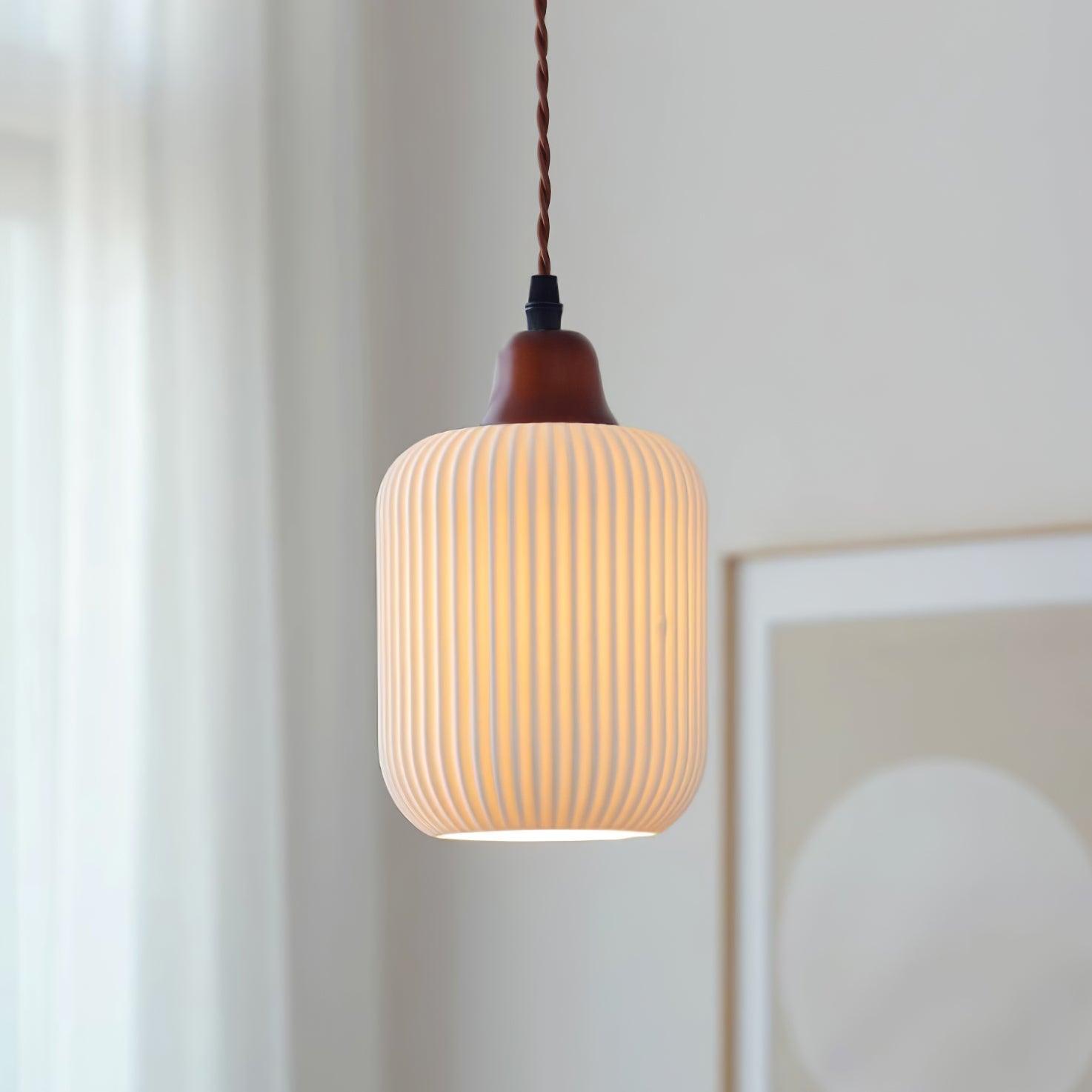 Claire Ceramic Pendant Lights - Lamp Copper