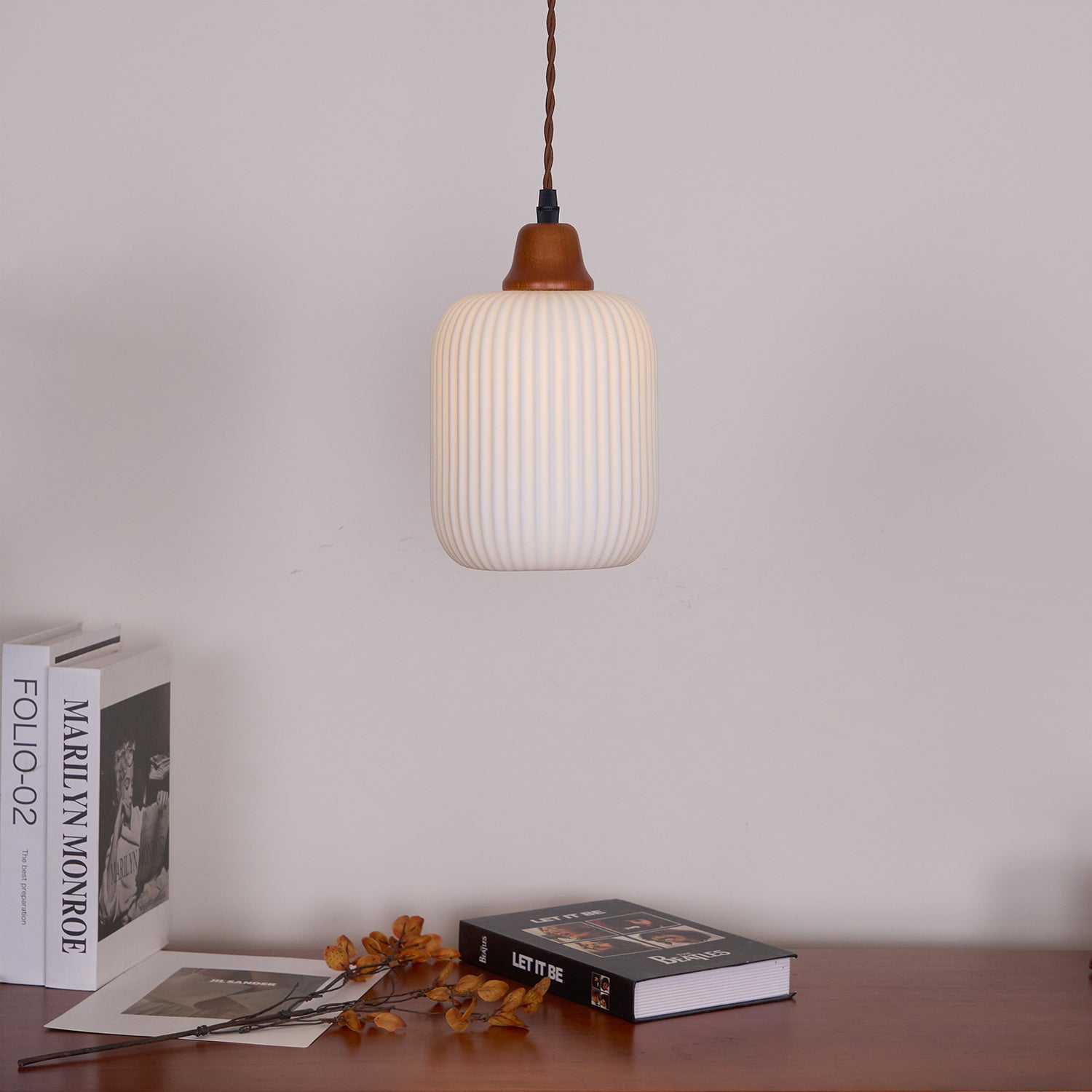 Claire Ceramic Pendant Lights - Lamp Copper