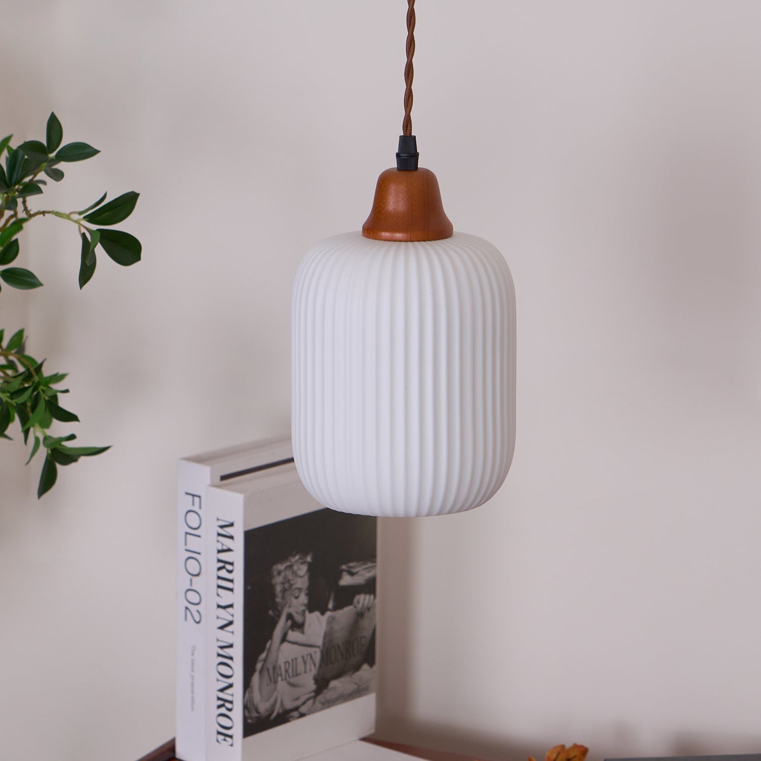 Claire Ceramic Pendant Lights - Lamp Copper