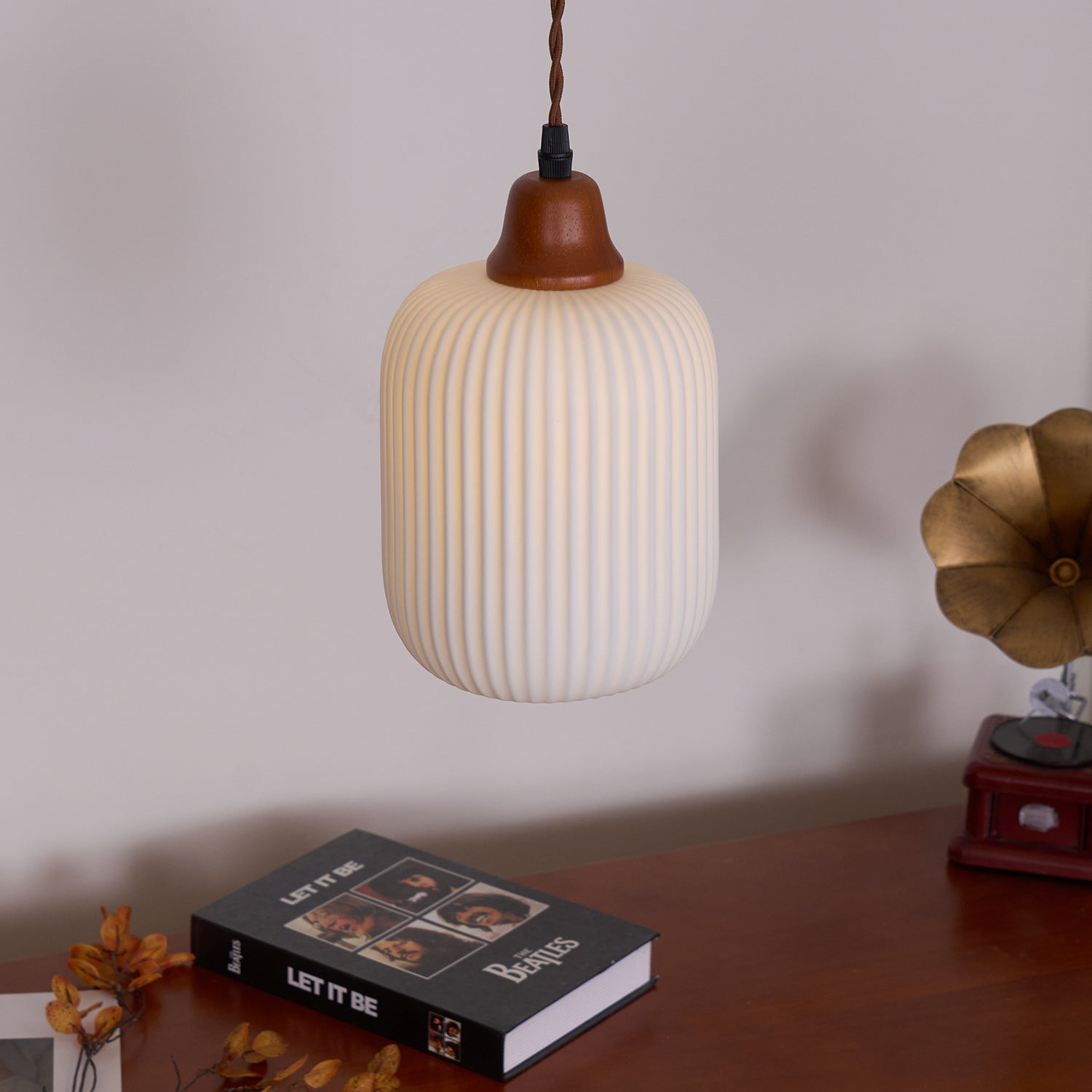 Claire Ceramic Pendant Lights - Lamp Copper