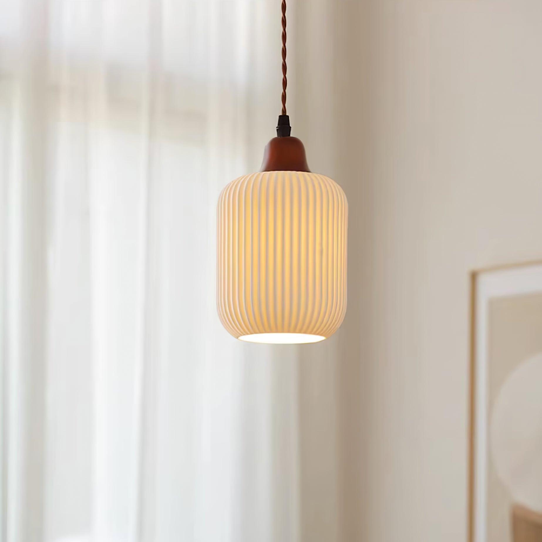 Claire Ceramic Pendant Lights - Lamp Copper