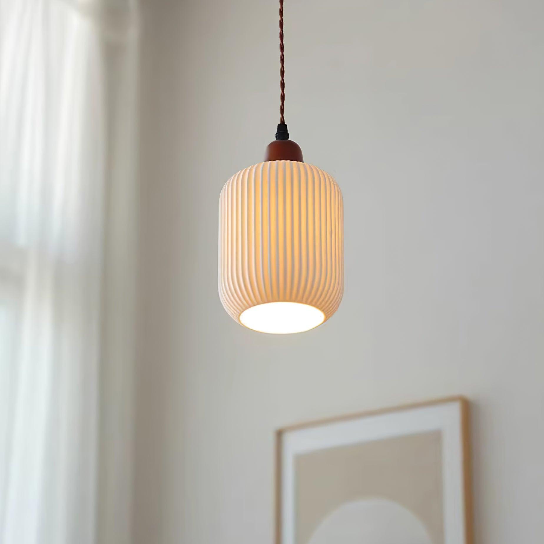 Claire Ceramic Pendant Lights - Lamp Copper