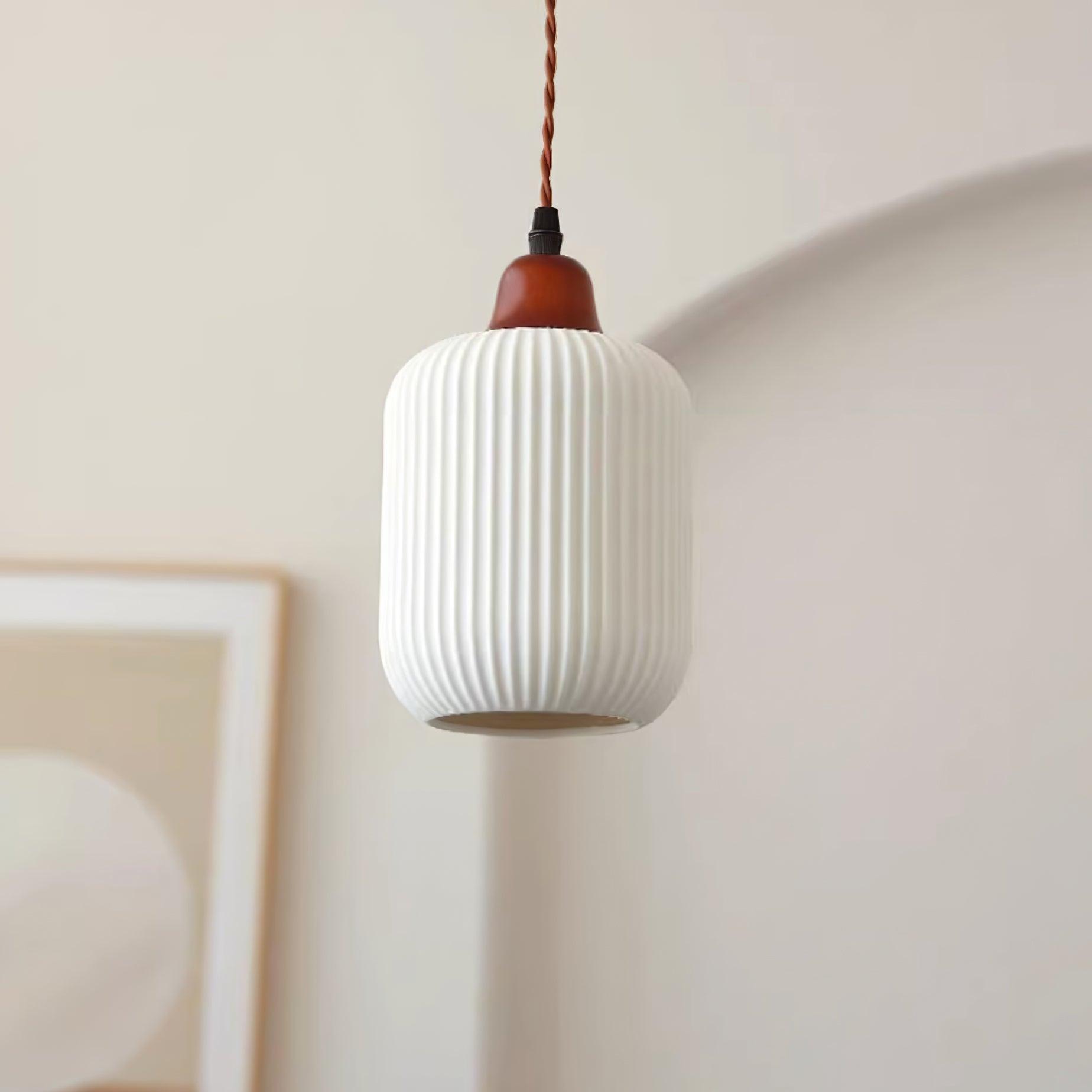 Claire Ceramic Pendant Lights - Lamp Copper