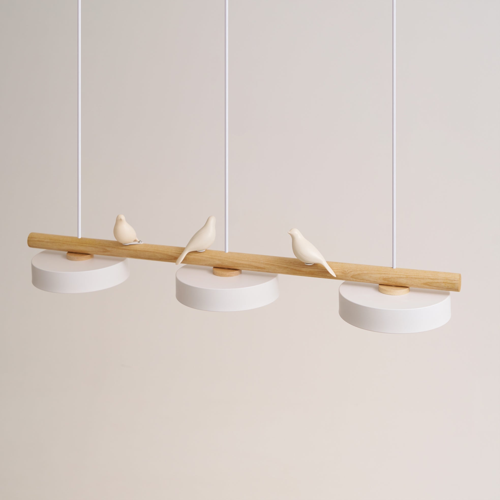 Cliff Bird Pendant Light - Lamp Copper
