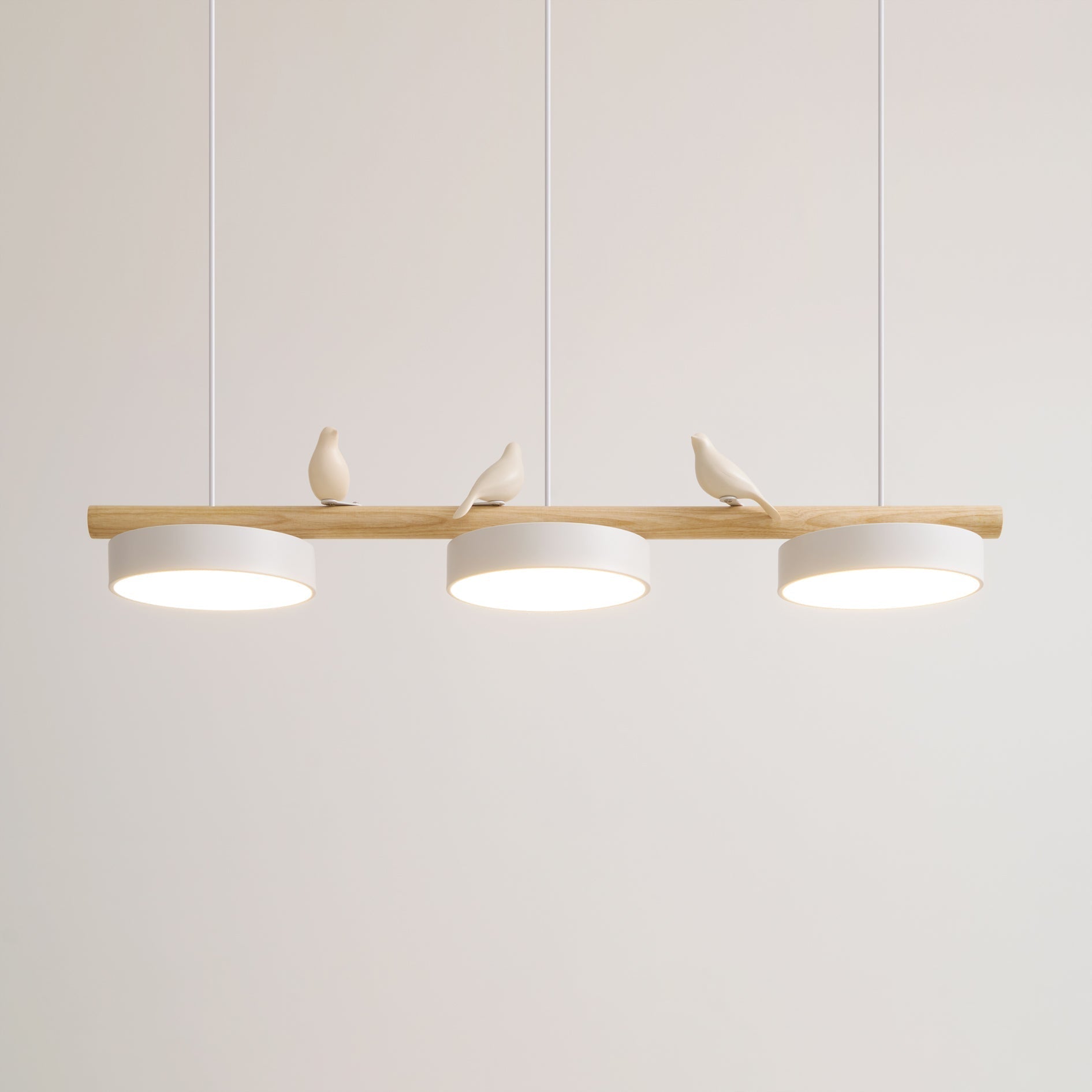 Cliff Bird Pendant Light - Lamp Copper