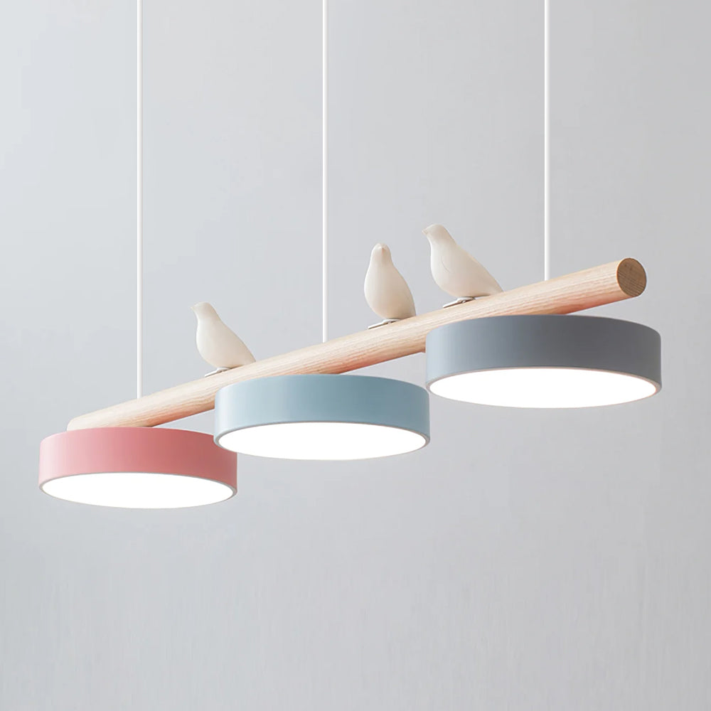 Cliff Bird Pendant Light - Lamp Copper