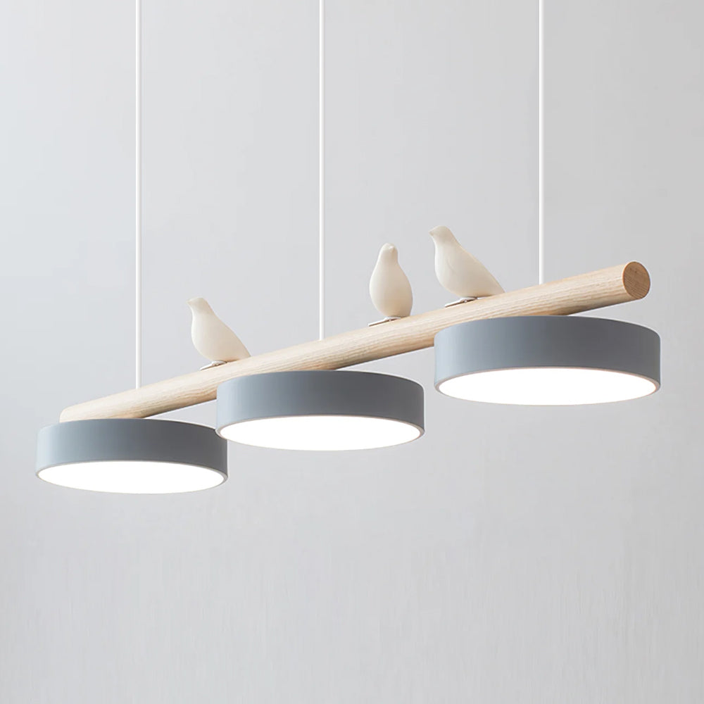 Cliff Bird Pendant Light - Lamp Copper