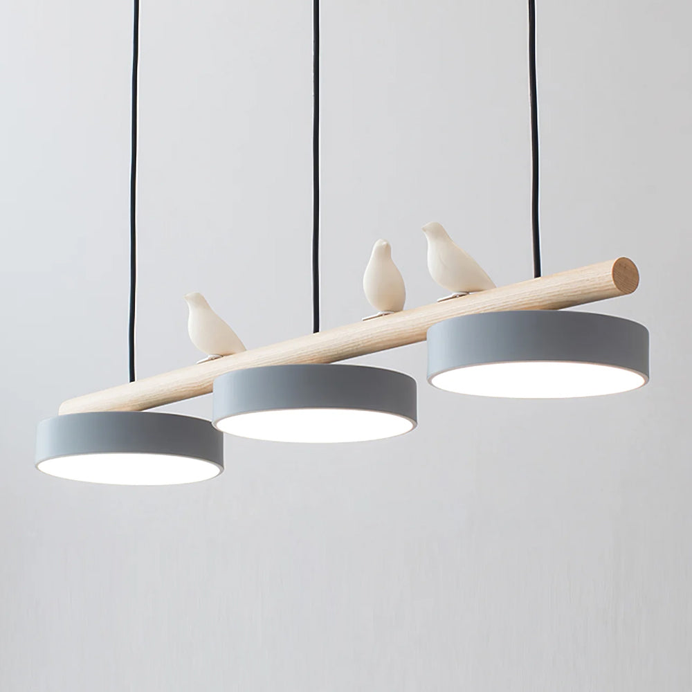 Cliff Bird Pendant Light - Lamp Copper