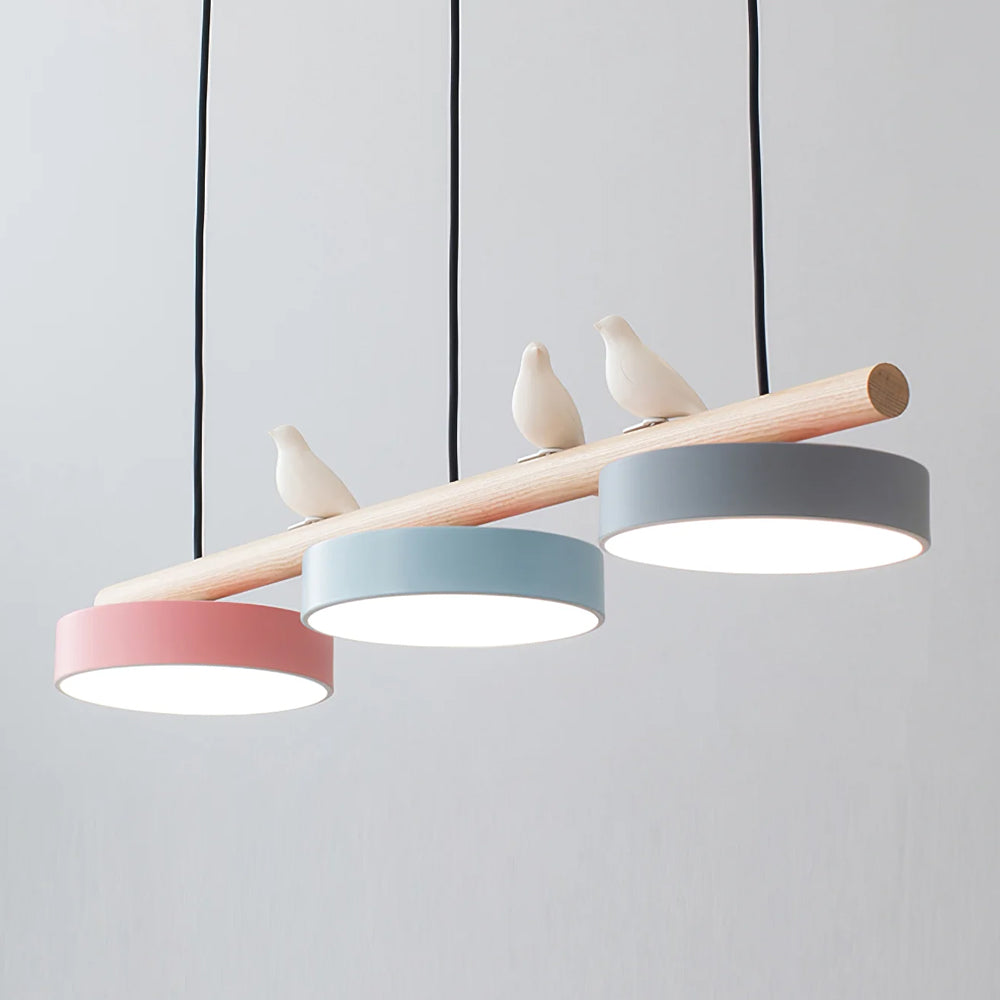 Cliff Bird Pendant Light - Lamp Copper