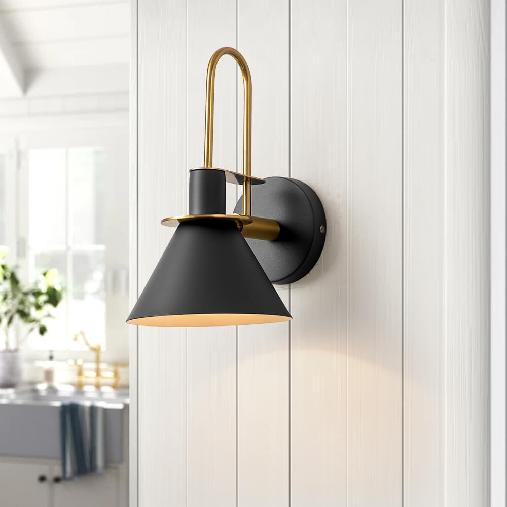 Nivero Modern Metal Wall Light Wall Sconce - Lamp Copper