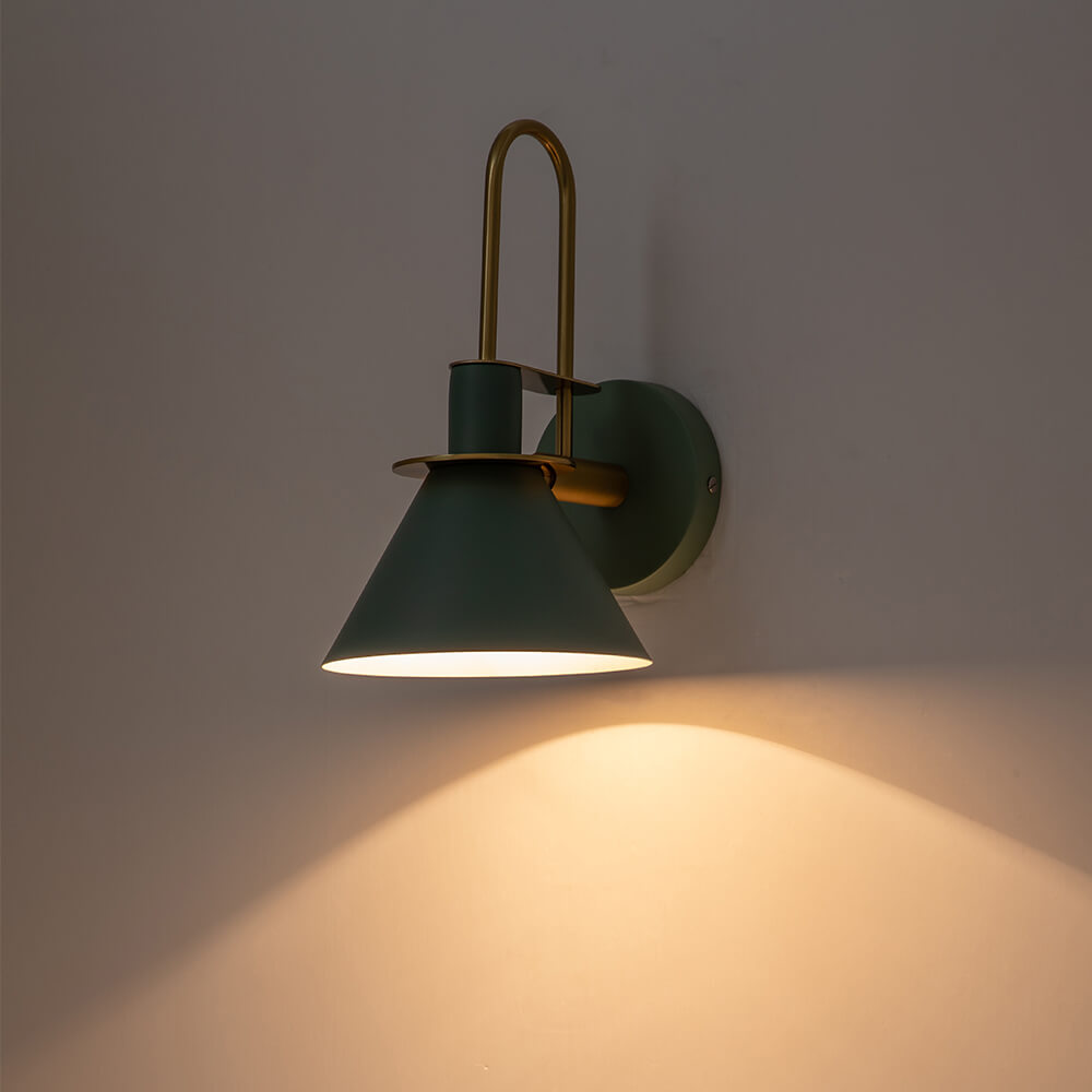 Nivero Modern Metal Wall Light Wall Sconce - Lamp Copper
