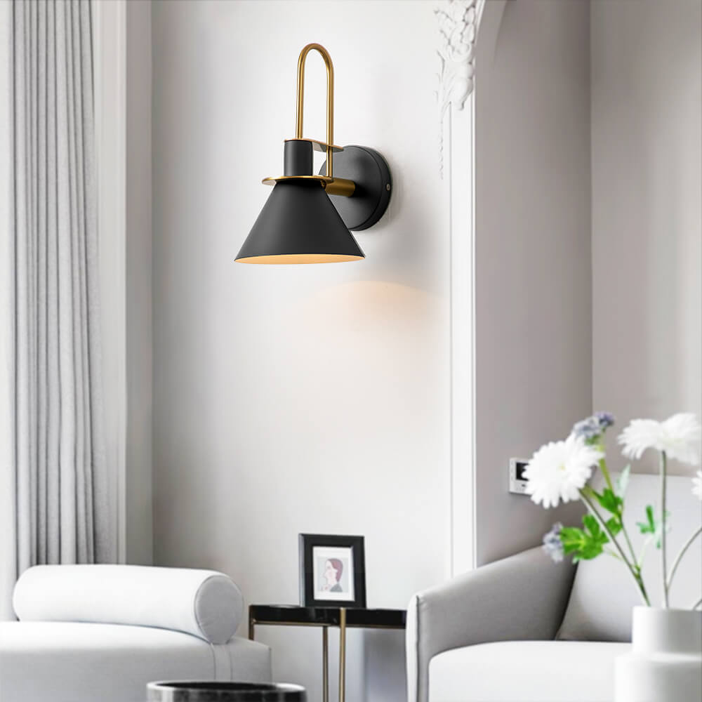 Nivero Modern Metal Wall Light Wall Sconce - Lamp Copper