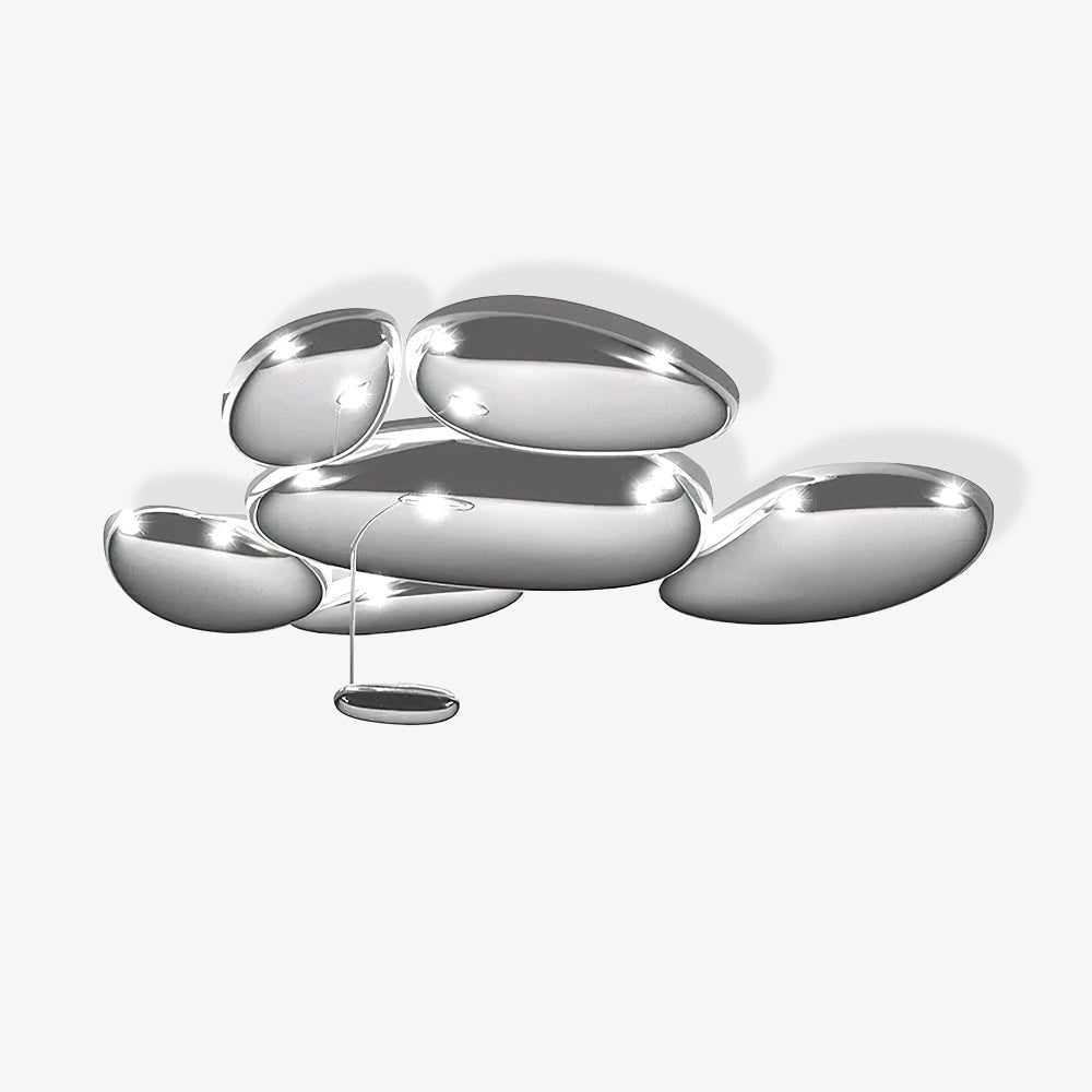 Lava Contemporary Skydro Ceiling Light Smoke Gray - Lamp Copper