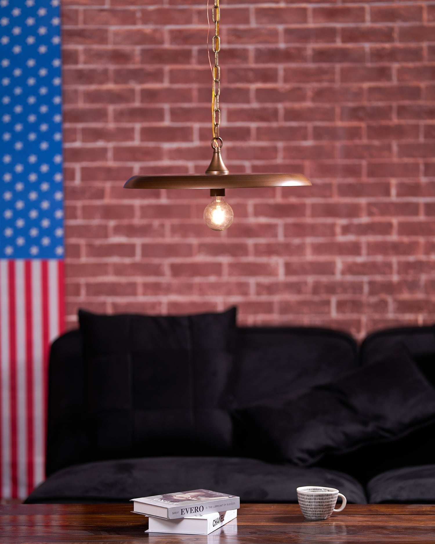 Vianel Vintage Metal Pendant Light - Lamp Copper