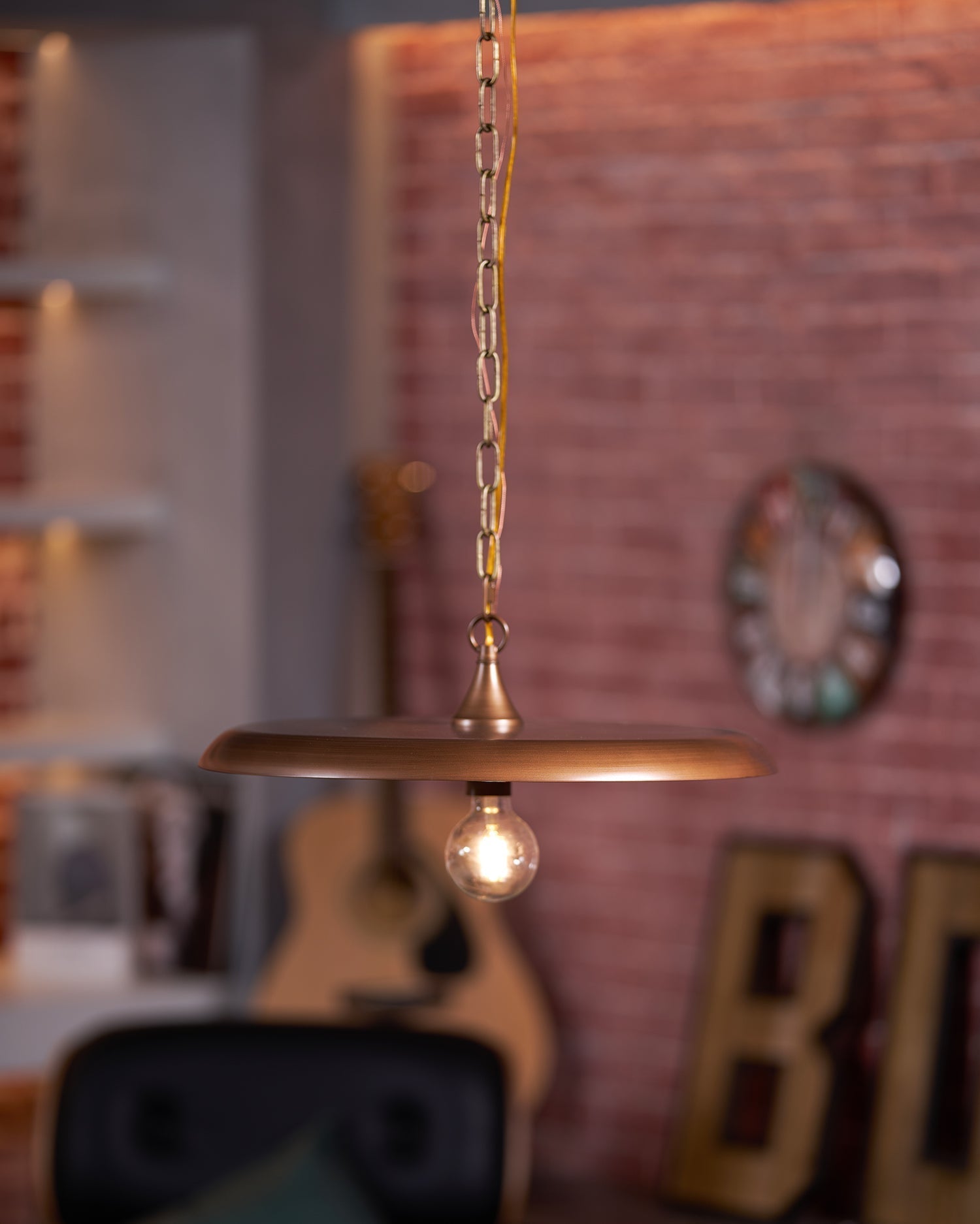 Vianel Vintage Metal Pendant Light - Lamp Copper