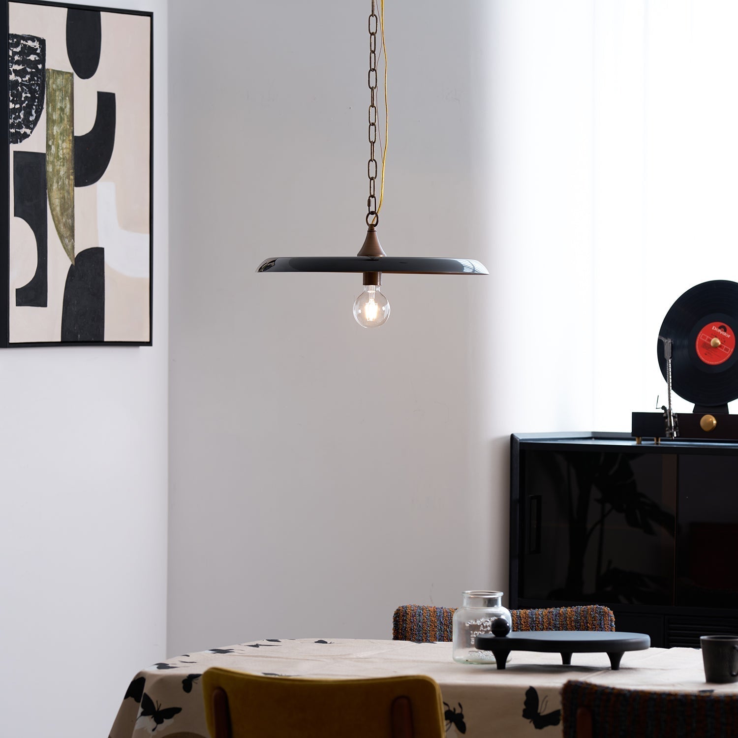 Vianel Vintage Metal Pendant Light - Lamp Copper