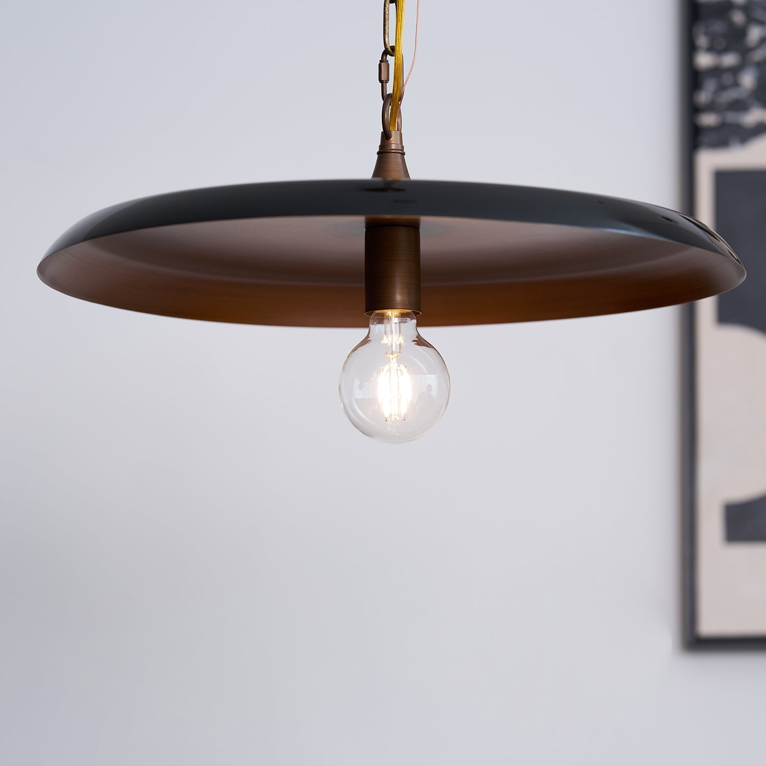 Vianel Vintage Metal Pendant Light - Lamp Copper