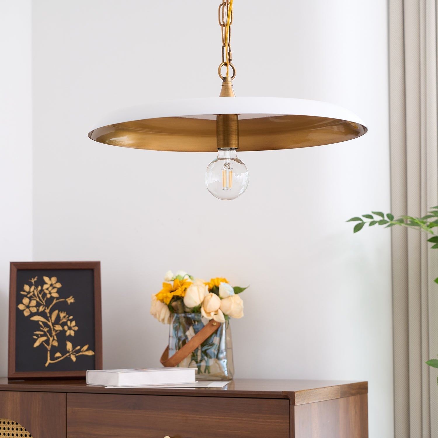 Vianel Vintage Metal Pendant Light - Lamp Copper