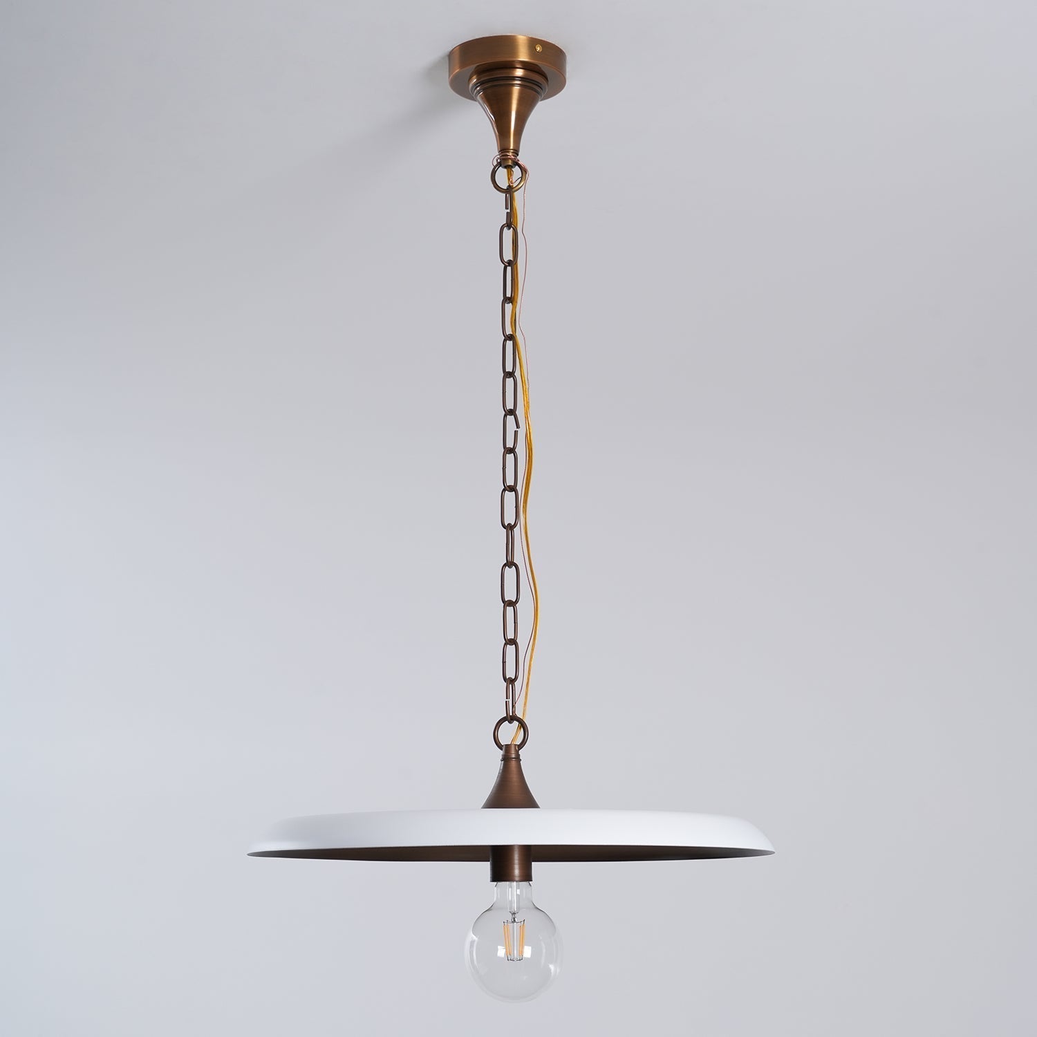 Vianel Vintage Metal Pendant Light - Lamp Copper