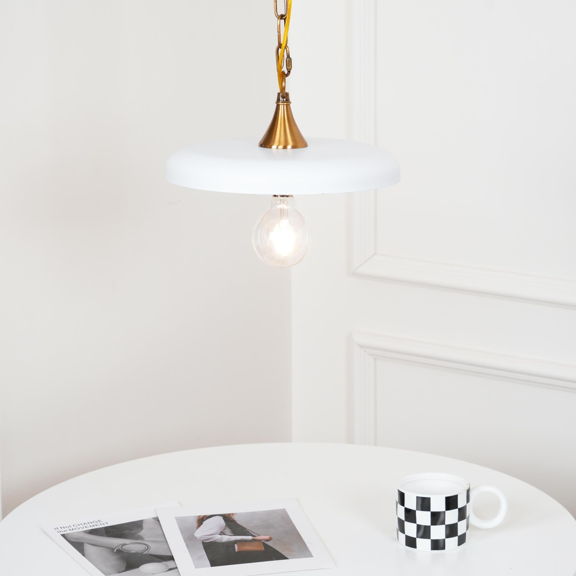 Vianel Vintage Metal Pendant Light - Lamp Copper
