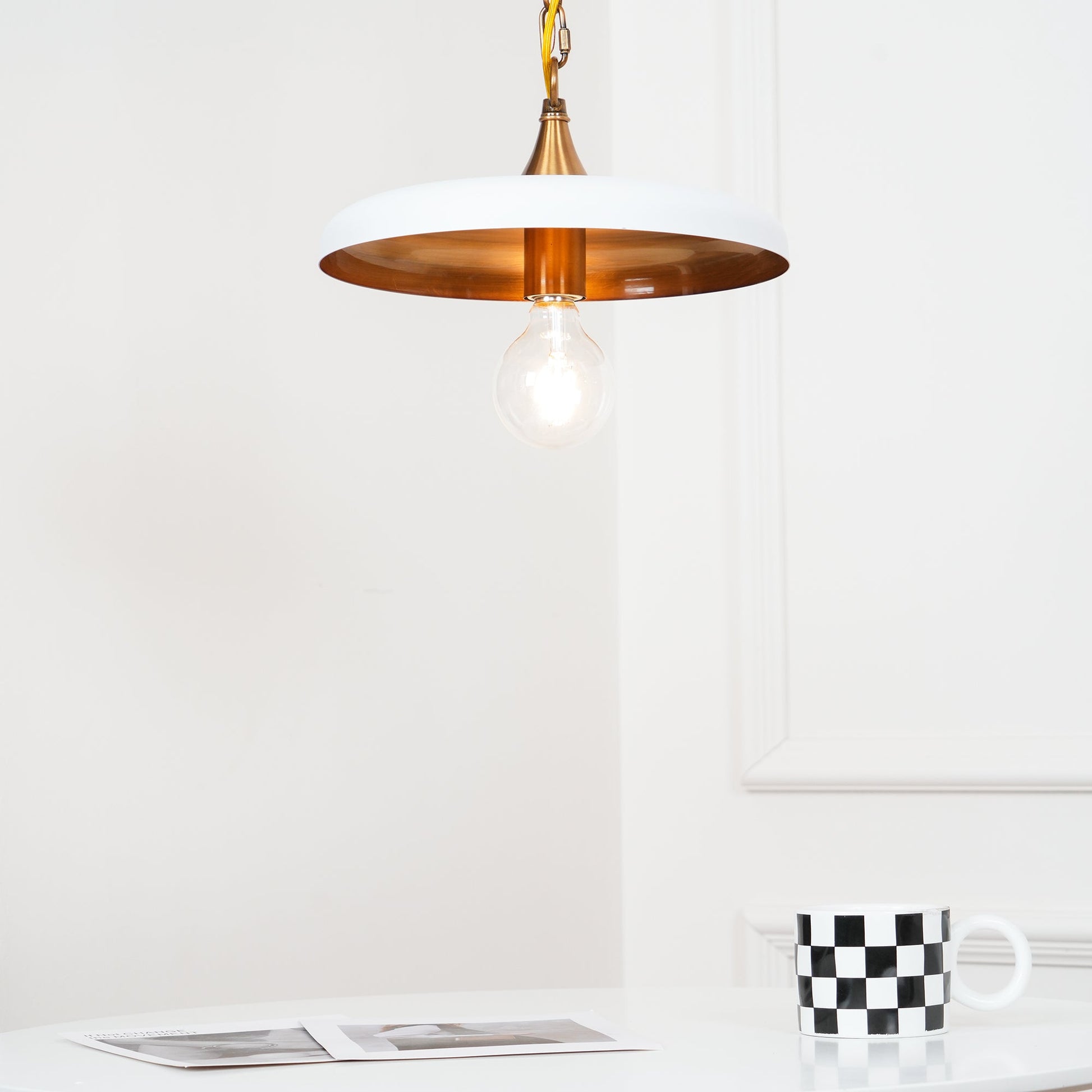 Vianel Vintage Metal Pendant Light - Lamp Copper