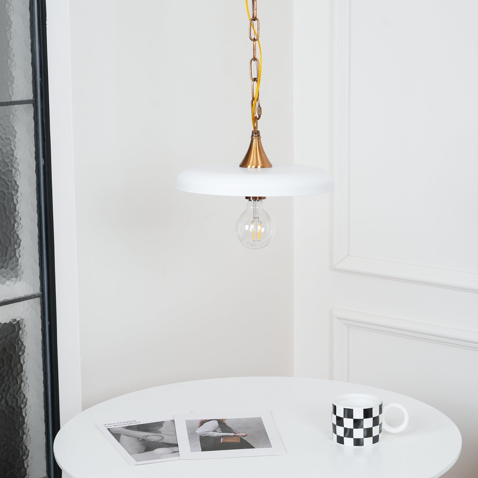 Vianel Vintage Metal Pendant Light - Lamp Copper