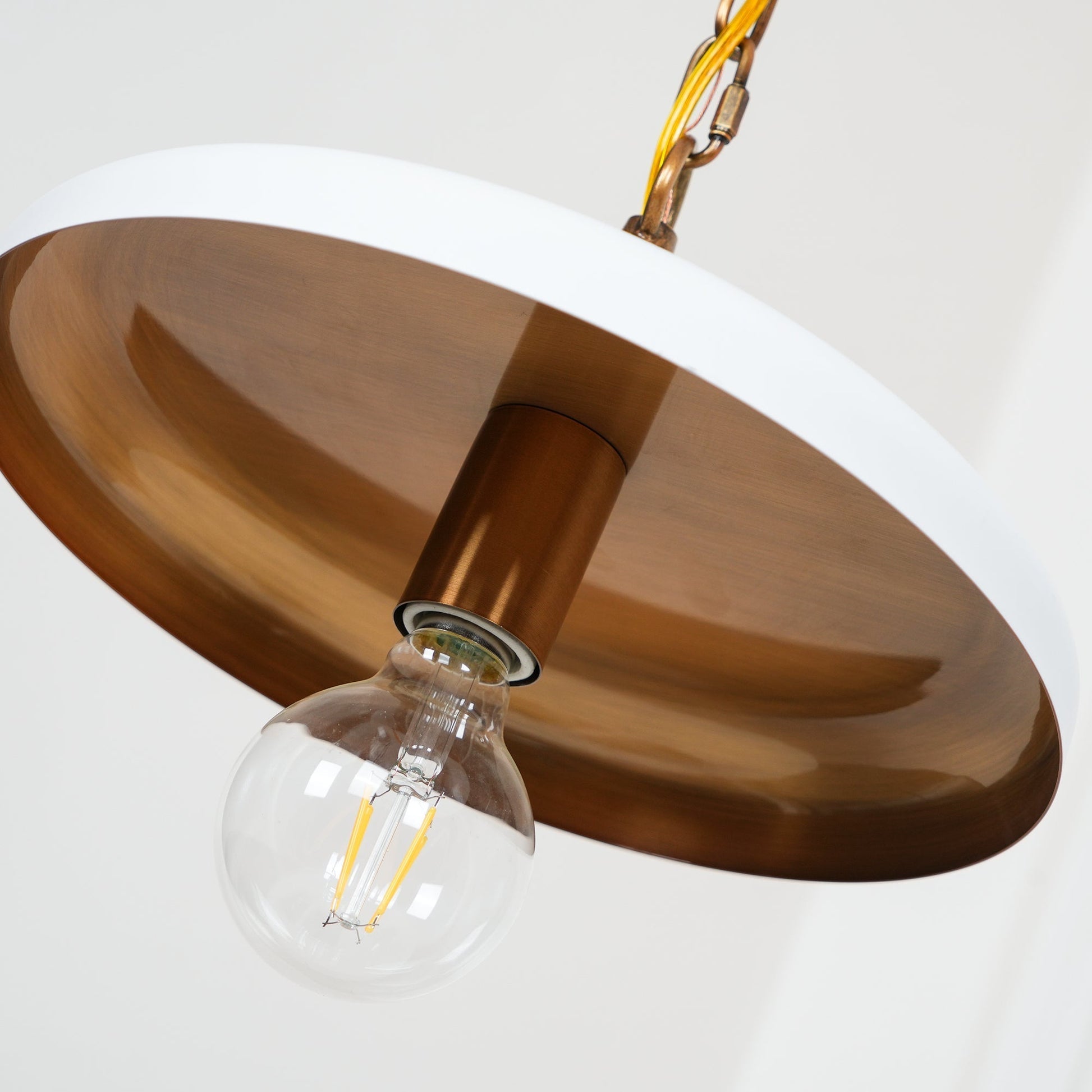 Vianel Vintage Metal Pendant Light - Lamp Copper